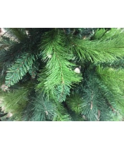 ALBERO DI NATALE "NEBRASKA" CON 1330 RAMI E APERTURA AD OMBRELLO,  210 CM